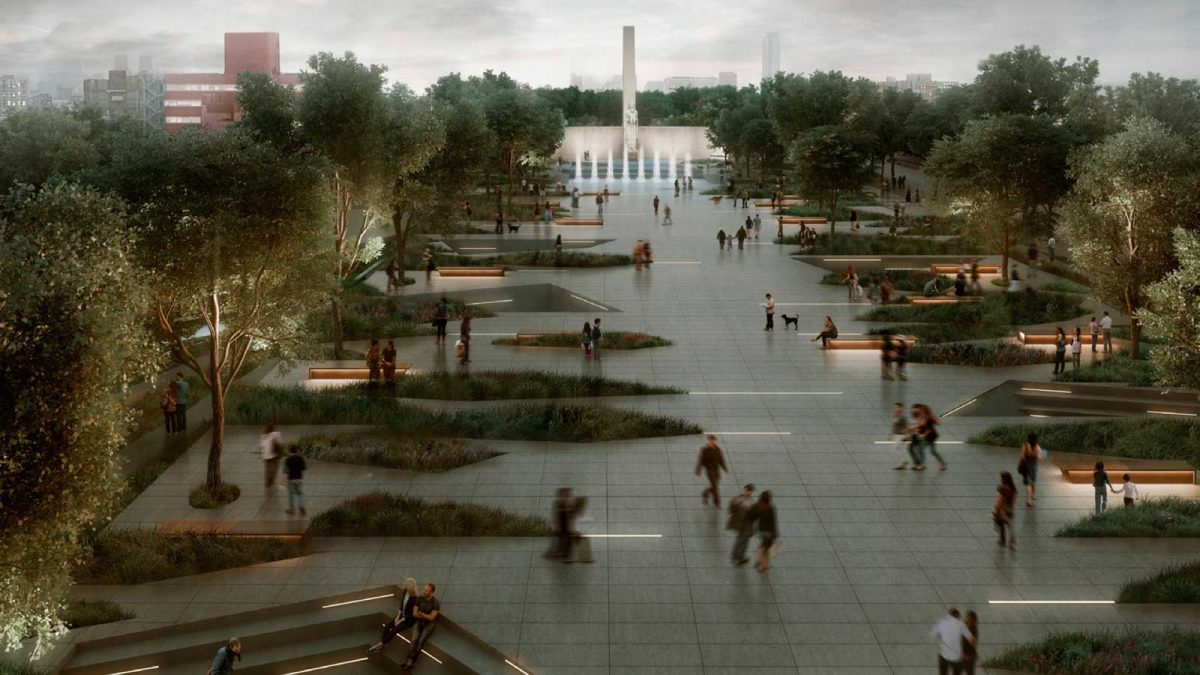Urban Promenade Monumento a la Madre