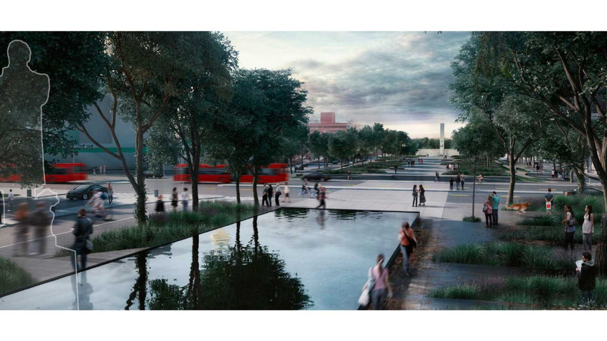 Urban Promenade Monumento a la Madre